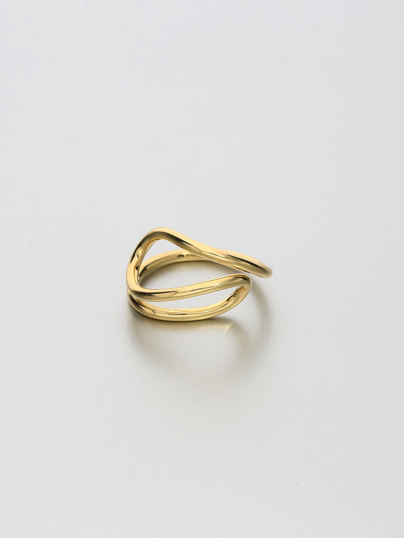Aeon Ring, VI Yellow gold