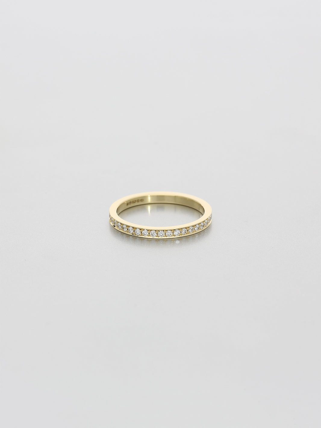 Classic Eternity square yellow, Yellow gold