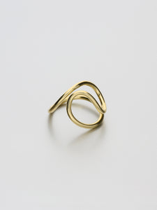 Aeon Ring, II Yellow gold