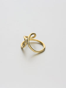 Aeon Ring, VII Yellow gold