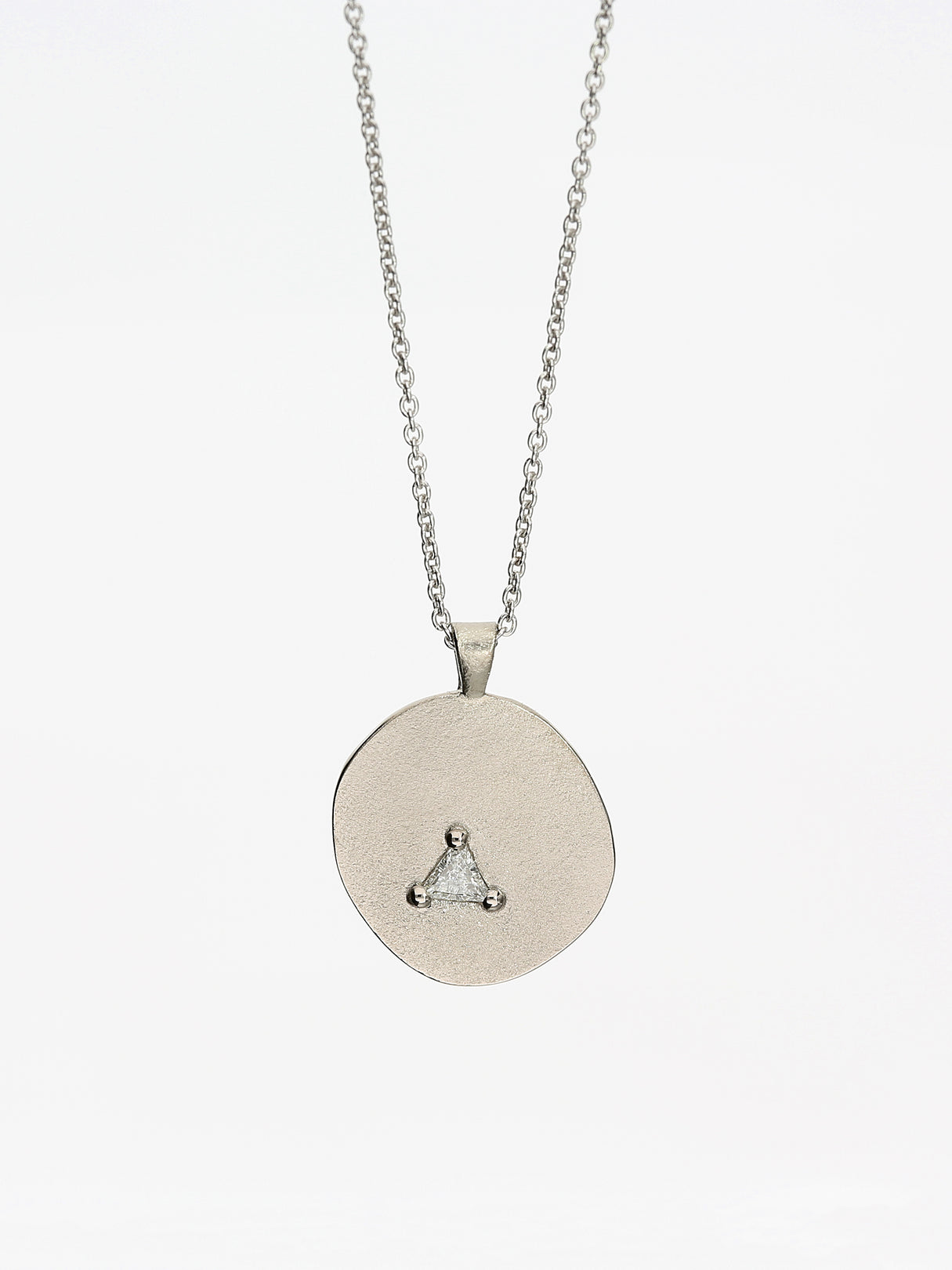 Eve Pendant, White gold