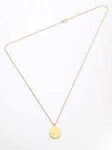 Camille Pendant, Yellow gold